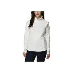 COLUMBIA - Polar Mujer Glacial Iv 1/2 Zip Blanco