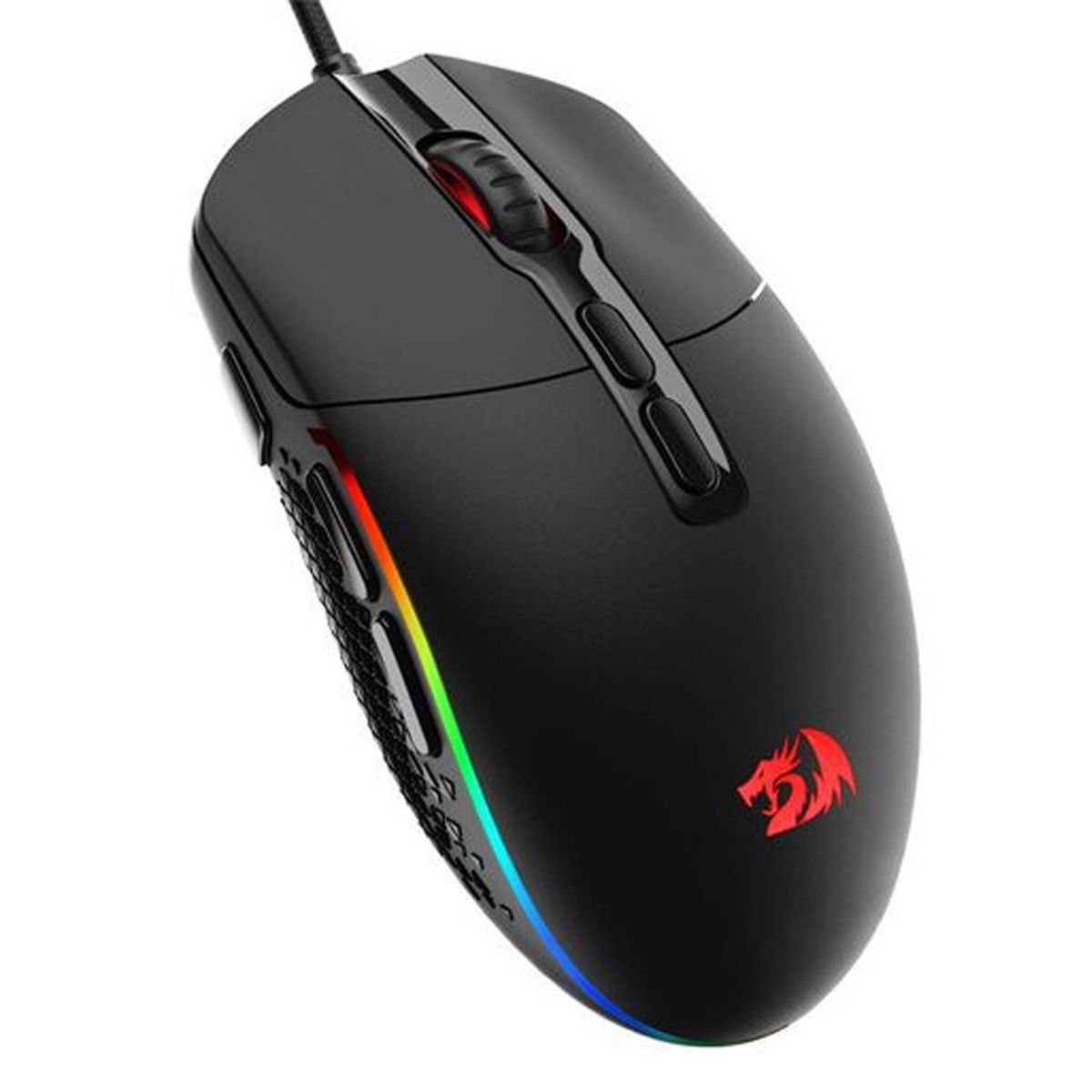 REDRAGON - Mouse Gamer Redragon Invader M719-RGB Negro - Crazygames