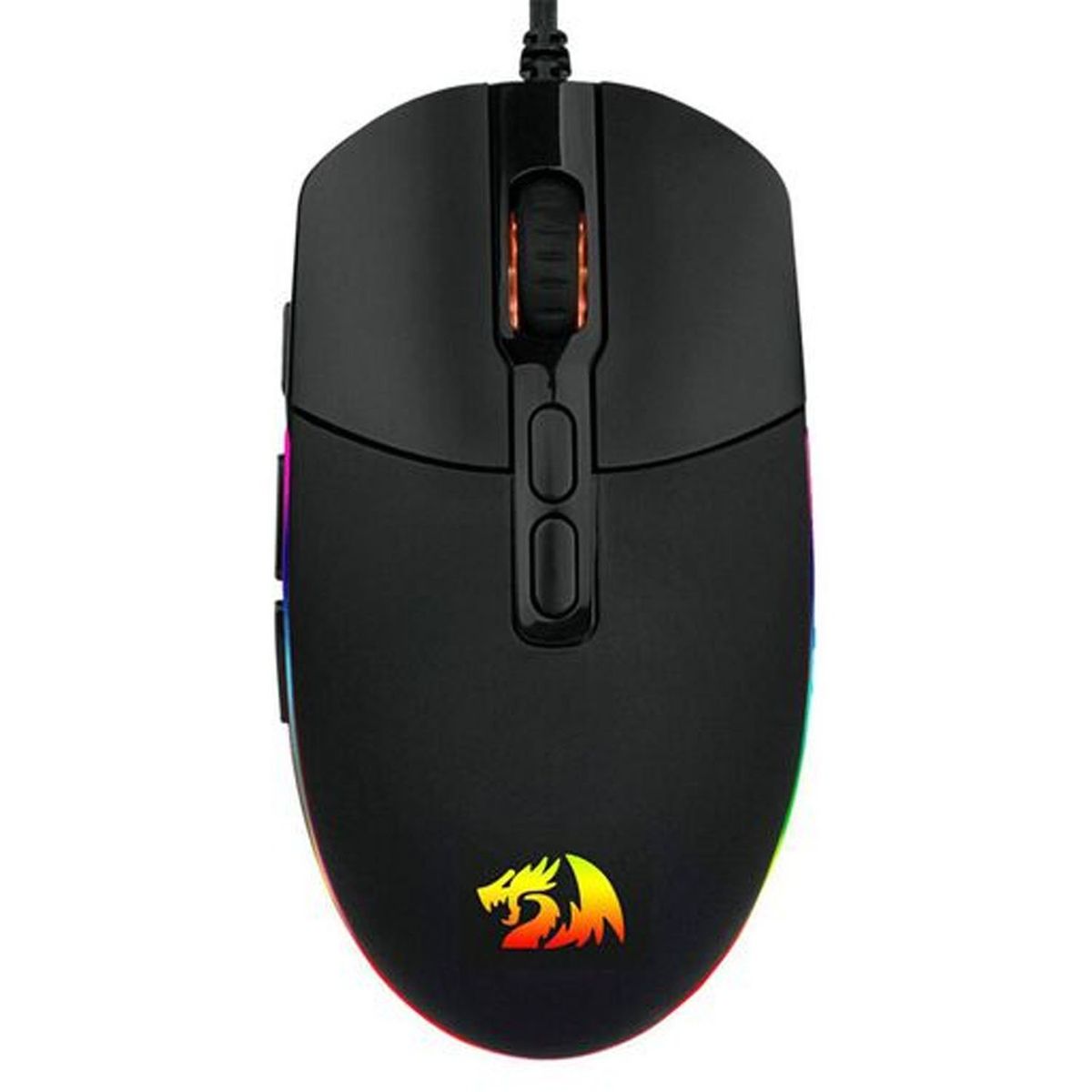 REDRAGON - Mouse Gamer Redragon Invader M719-RGB Negro - Crazygames