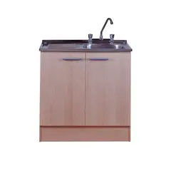 MOBIKIT - Kit Lavaplatos 80 Izquierdo Beige