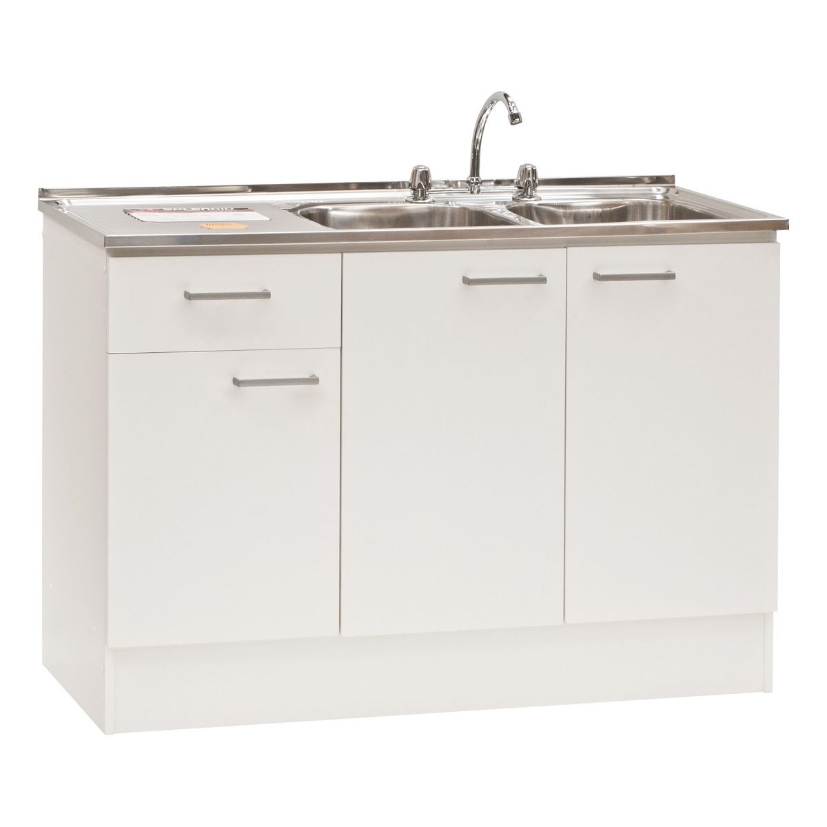 MOBIKIT - Kit Lavaplatos 1,2 Mt Secador Izquierdo Blanco Mobikit…