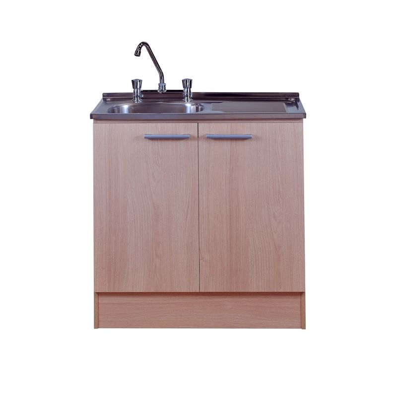 MOBIKIT - Kit Lavaplatos 80 Derecho Beige Mobikit