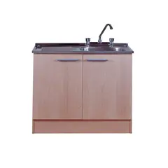 MOBIKIT - Kit Lavaplatos 100 Izquierdo Beige