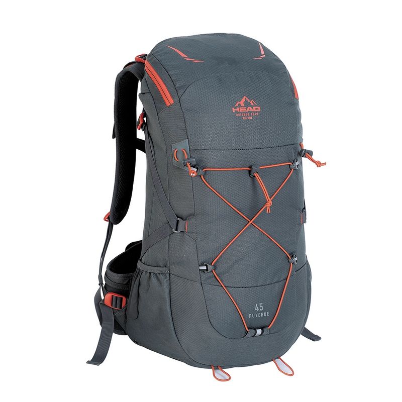 HEAD - Mochila Outdoor Camping Puyehue 45 New Gris Head