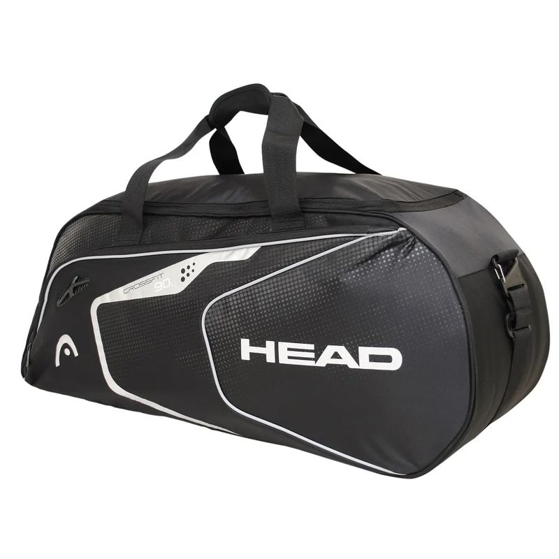 HEAD - Bolso Deportivo Crossfit 90 L Negro Plata Head