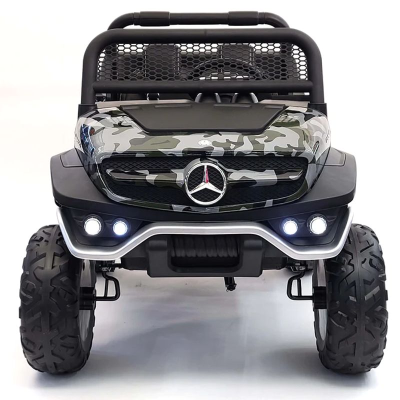 ABMTOYS - Unimog a Batería 14AH XXL 4x4 Pantalla Touch Control App