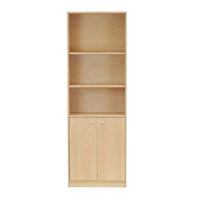 Imagen 2 del producto Librero 6 Niveles 60 Con Puerta Carvalo