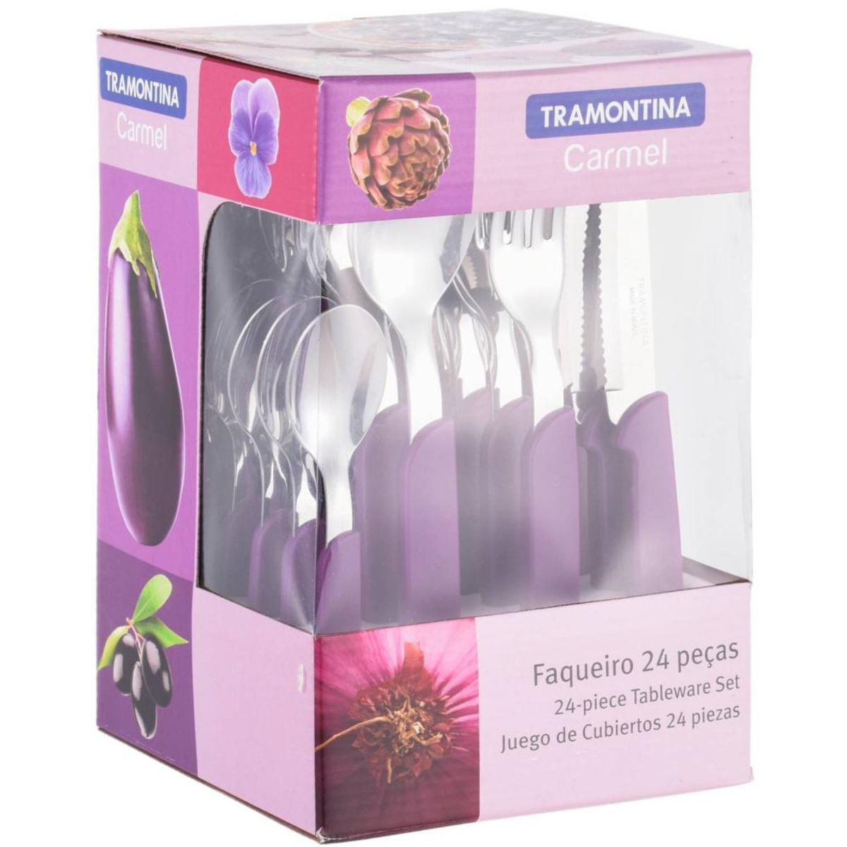 TRAMONTINA - MKP SET CUBIERTOS 24 PIEZAS MO