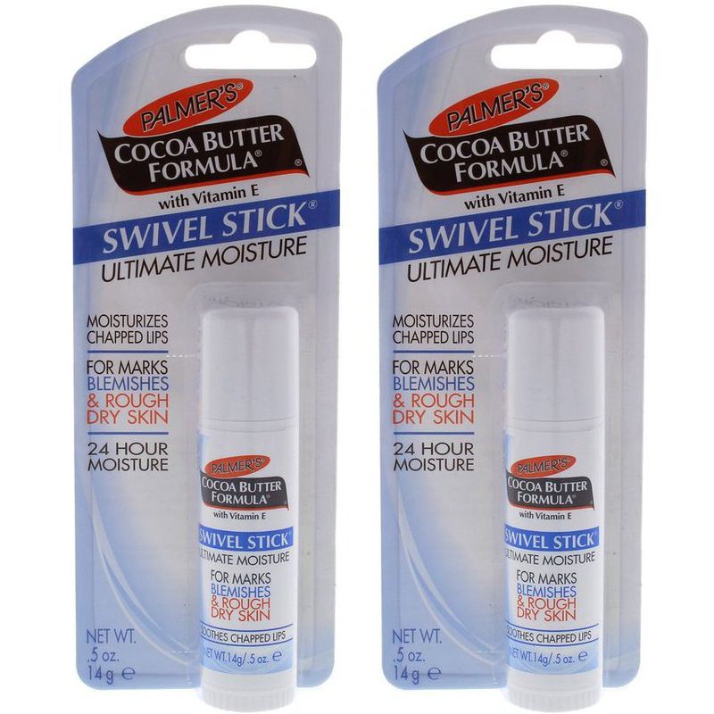 PALMERS - Bálsamo Labial Cocoa Butter formula pack de 2 un 14gr c/u PALMERS