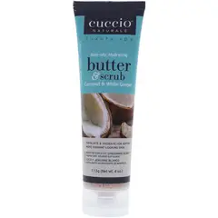 CUCCIO - Mantequilla y exfoliante-coco y jengibre blanco-cuccio-4oz.