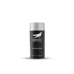 KEROS - NEGRO Cubre Calvicie Alopecia Nano Fibras Capilares Keratina