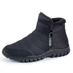 BLWOENS - Botas Impermeables Forradas Con Chiporro para Hombre