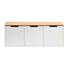 MOBIKIT - Organizador Infantil 3 Cajones Carvalo-Blanco