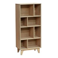 Librero Dominó Maxi Carvalo