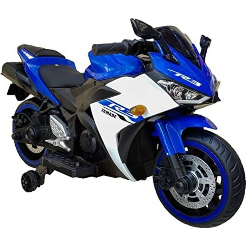 ABMTOYS - Moto a Batería Deportiva XL12V Acelerador Puño