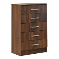 Comoda 5 Cajones Nogal
