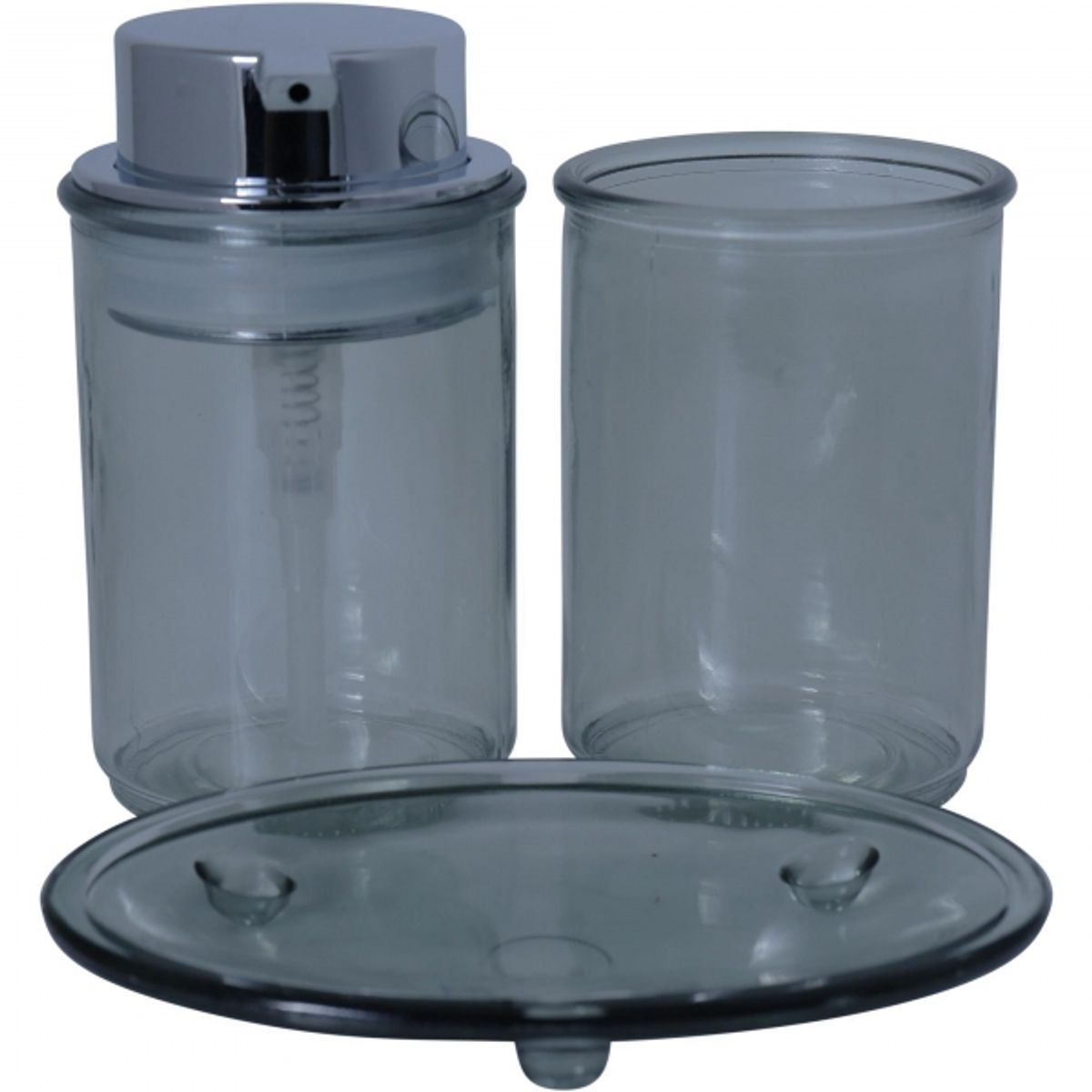 CAP DOR - Juego Baño Vidrio 3 Piezas