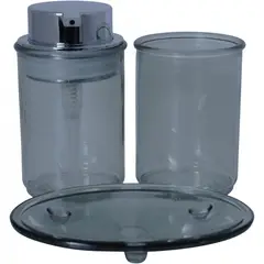 CAP DOR - Juego Baño Vidrio 3 Piezas