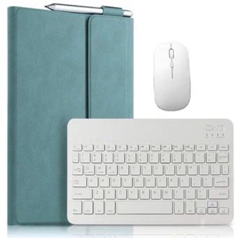 NAUTICA - Set Funda y Mouse bluetooth para Huawei MatePad T 10 97 - Azul