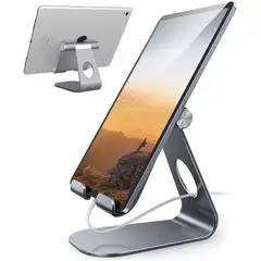 HOME NEAT - Soporte tablet ajustable para ipad samsung tab mediapad macbook plata