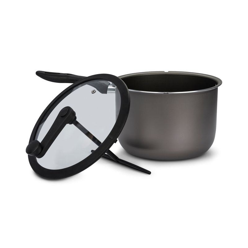 BRINOX - OLLA PALOMITAS DE MAIZ 22CM 5,50L - EN ALUMINIO COLOR  PLATA