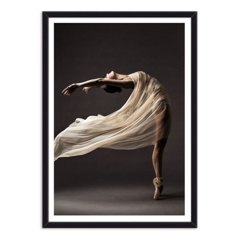 ALCUADRADO - Cuadro Individual Danza Negro Alcuadrado