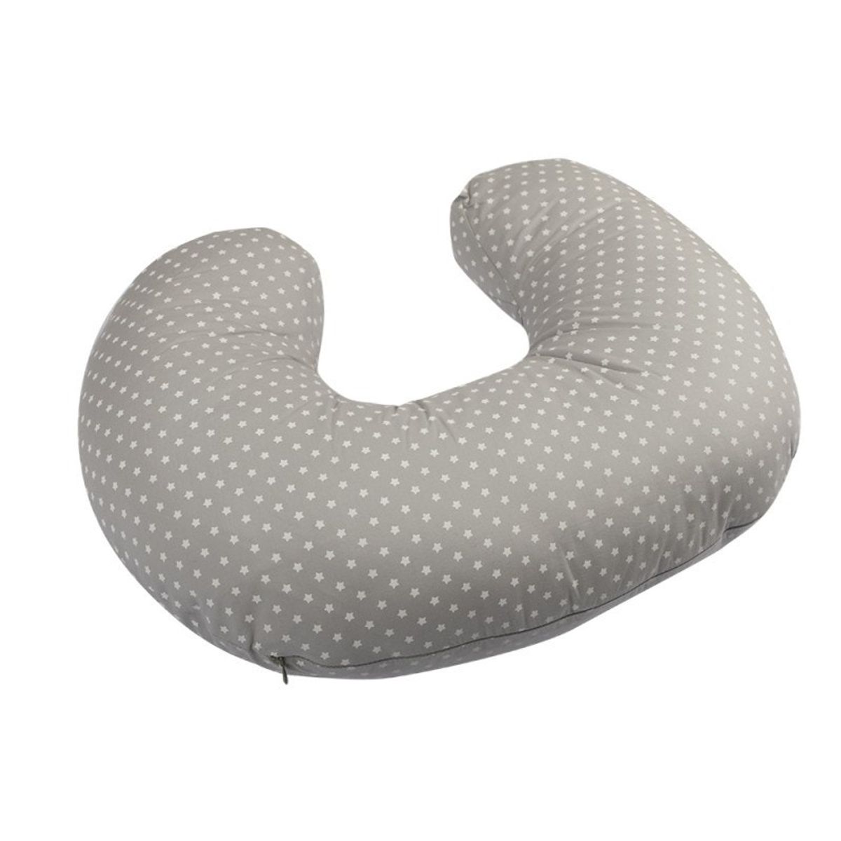 INFANTI - Cojín de Lactancia Alimentación INFANTI Gris Estrellas