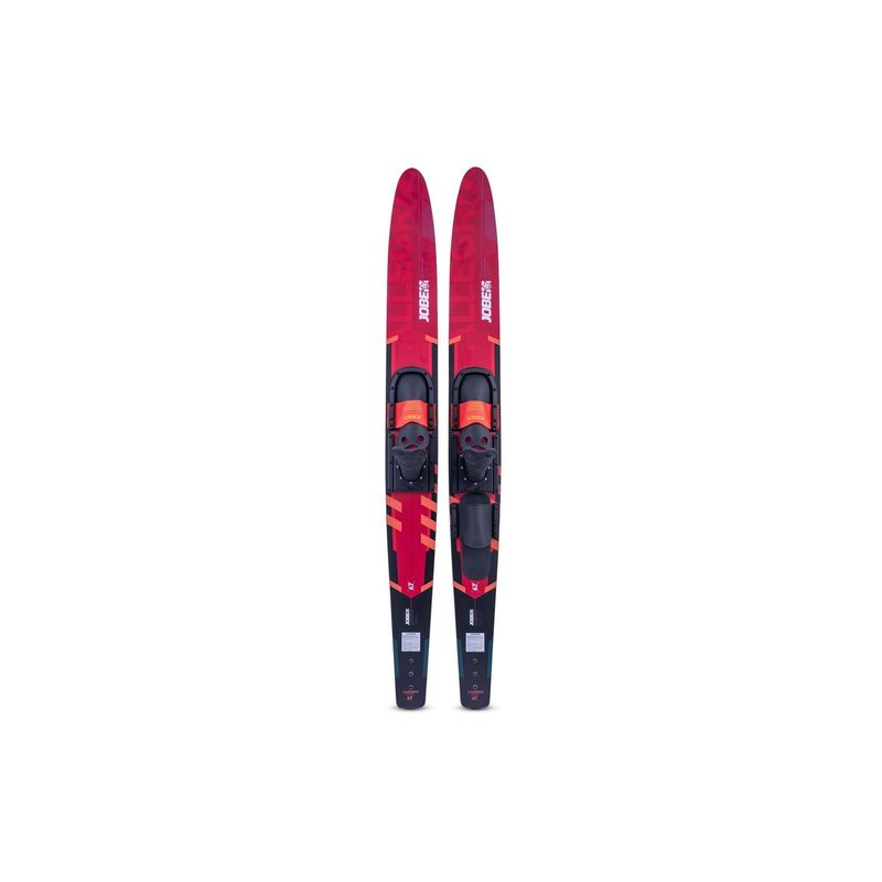 JOBE - Par Ski Acuático Allegre 67" Rojo con Fijaciones