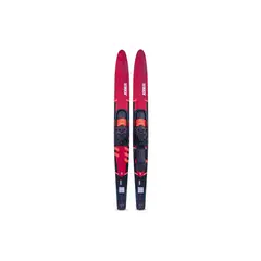 JOBE - Par Ski Acuático Allegre 67" Rojo con Fijaciones