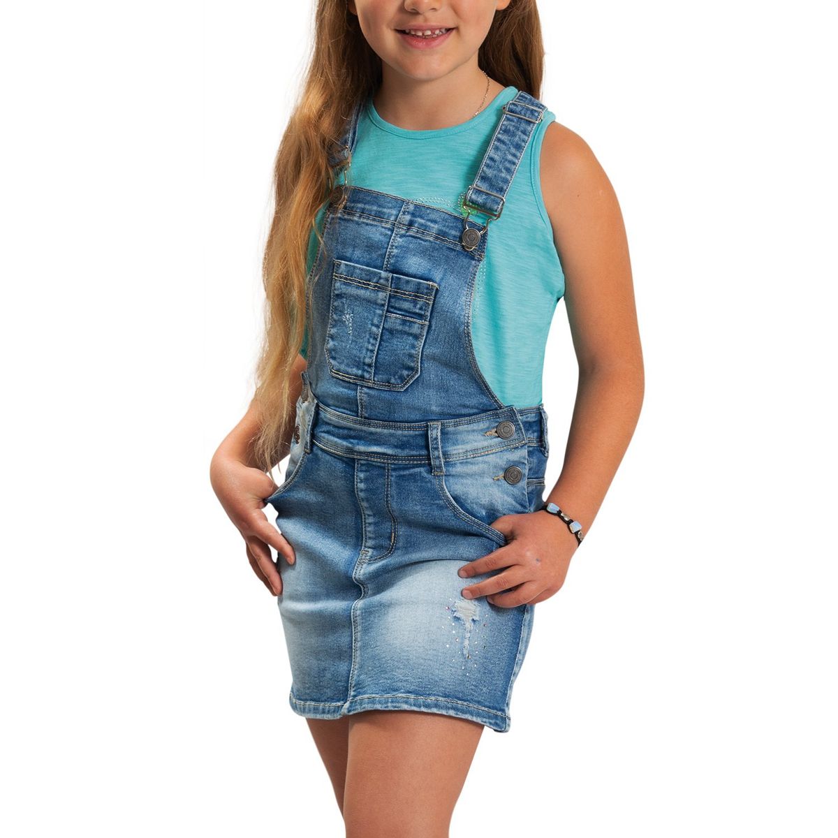 EXCEPTION - Jumper Niña Mezclilla Exception