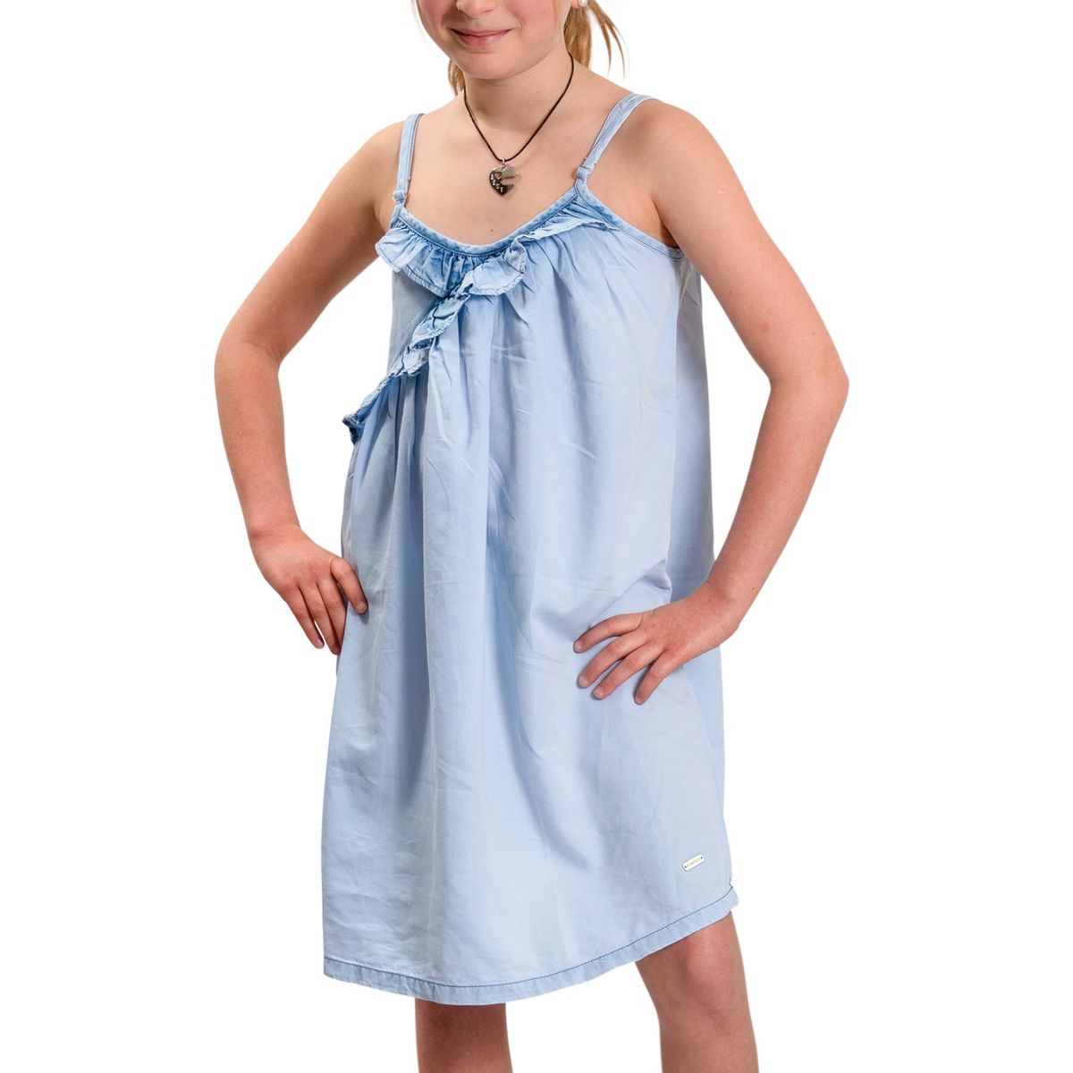 EXCEPTION - Vestido Niña Mezclilla Exception