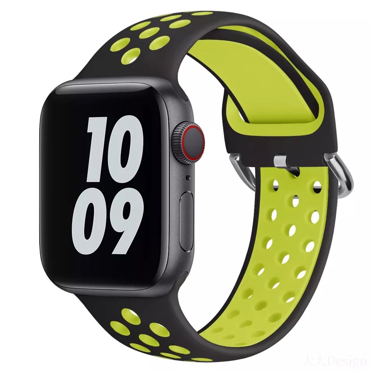 GENERICO - Correa Sport Deportiva Silicona para Apple Watch Todas las Series
