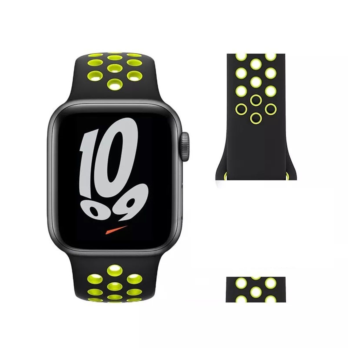 GENERICO - Correa Sport Deportiva Silicona para Apple Watch Todas las Series