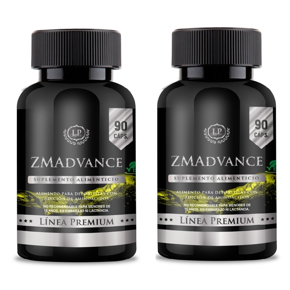 ZEO SPORT - Zma :  Magnesio + Triptofano + Zinc + Vit B6 Zeo 2x90 Capsulas