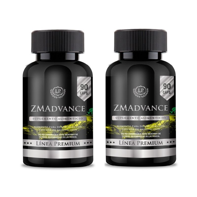 GENERICO - Zma :  Magnesio + Triptofano + Zinc + Vit B6 Zeo 2x90 Capsulas