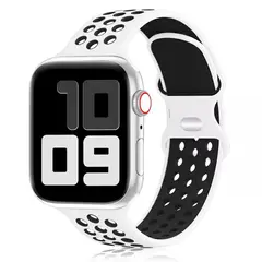 GENERICO - Correa Sport Deportiva Silicona para Apple Watch Todas las Series.
