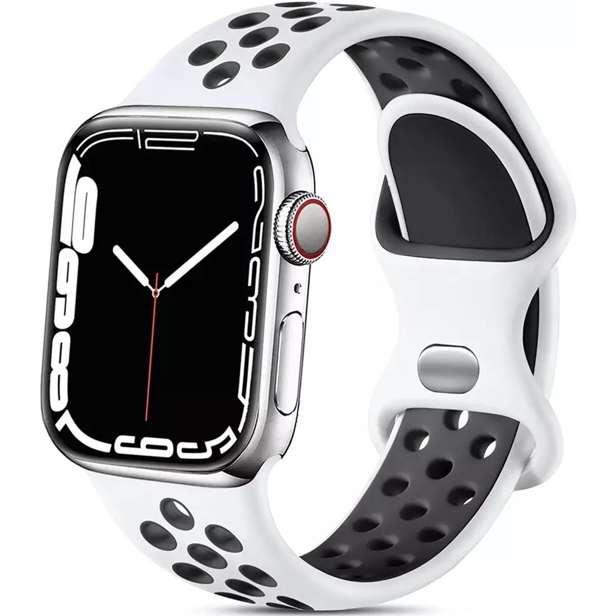 GENERICO - Correa Sport Deportiva Silicona para Apple Watch Todas las Series