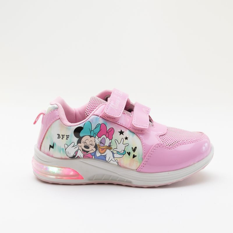 DISNEY - Zapatilla Luces Niña Minnie Mejor Rosado Disney
