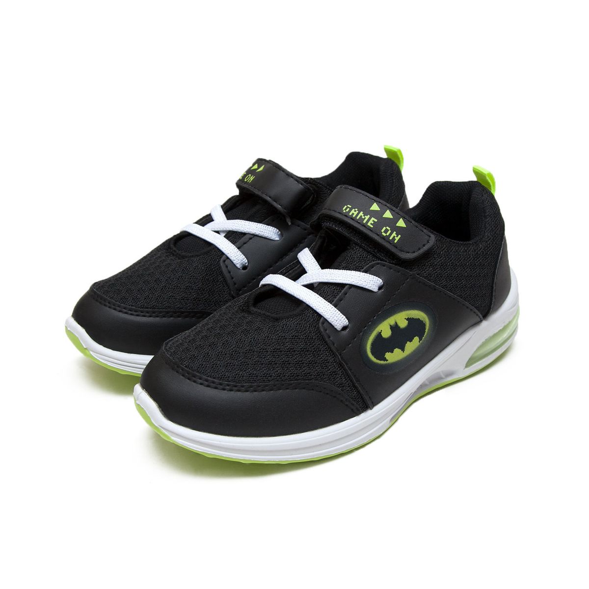 DC COMICS - Zapatillas Luces Niño Batman Señal Negro DC Comics