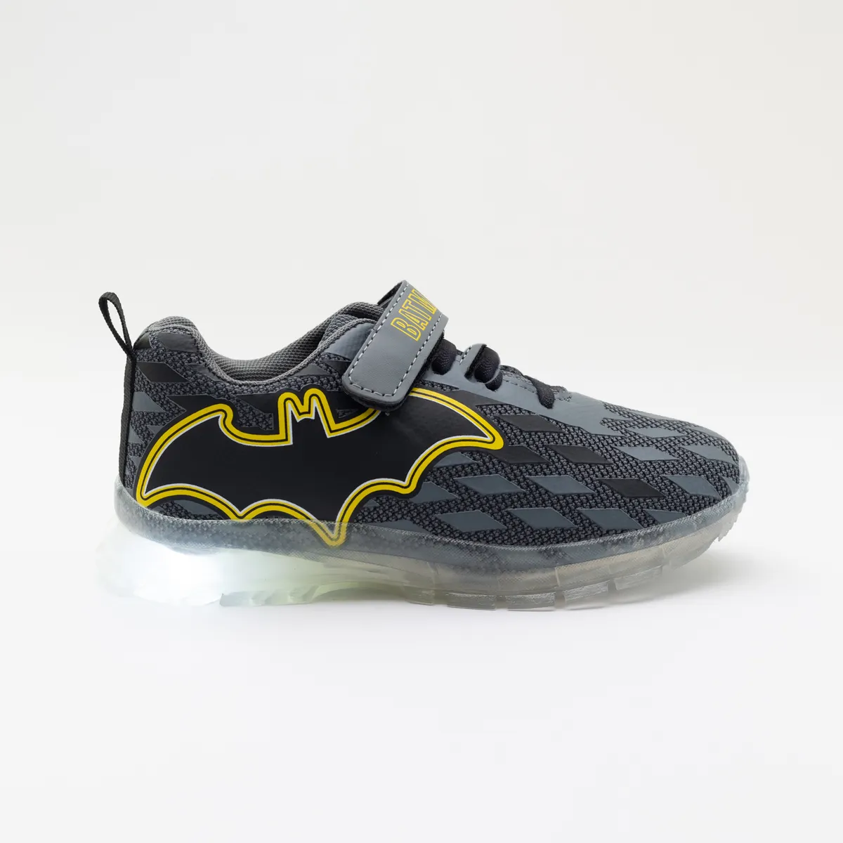 DC COMICS - Zapatillas Luces Niño Batman Light Gris DC Comics