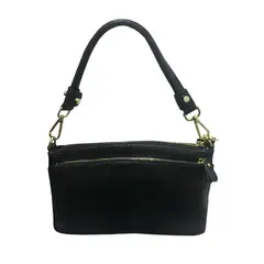 TODOPIEL - Cartera Cuero Mujer Negro