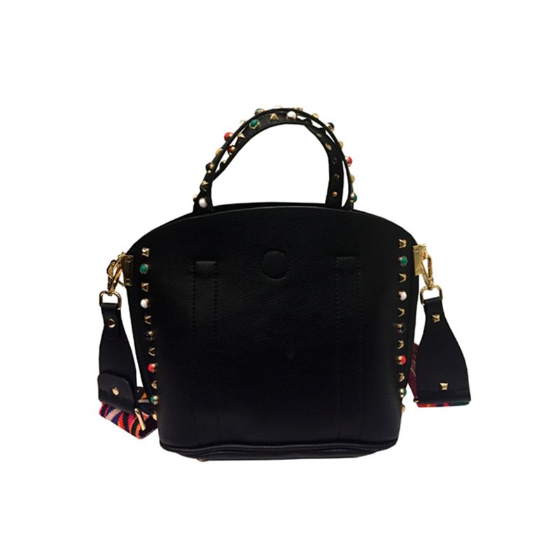 TODOPIEL - Cartera Ecocuero Mujer Negro Todopiel