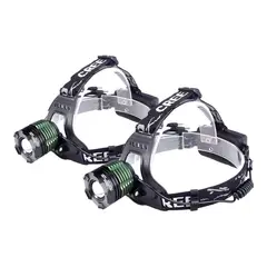 GENERICO - Pack X2 Linterna Cabeza Led Linternas De Caza Camping 503