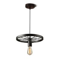 Lampara Colgante Tipo Rueda Rustica Lampara Vintage De Techo