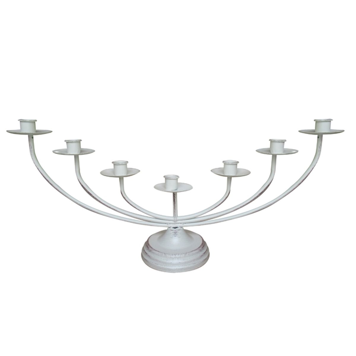 MSA MUEBLES SANTA ANA - CANDELABRO 7V PROVENZAL (59 x 14 x 26 cm)