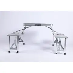 DISCOVERY - MESA CAMPING PLEGABLE CON SILLAS