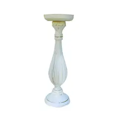 GENERICO - CANDELABRO WHITE CALVIN XL ( 10.5 x 10.5 x 33 cm)