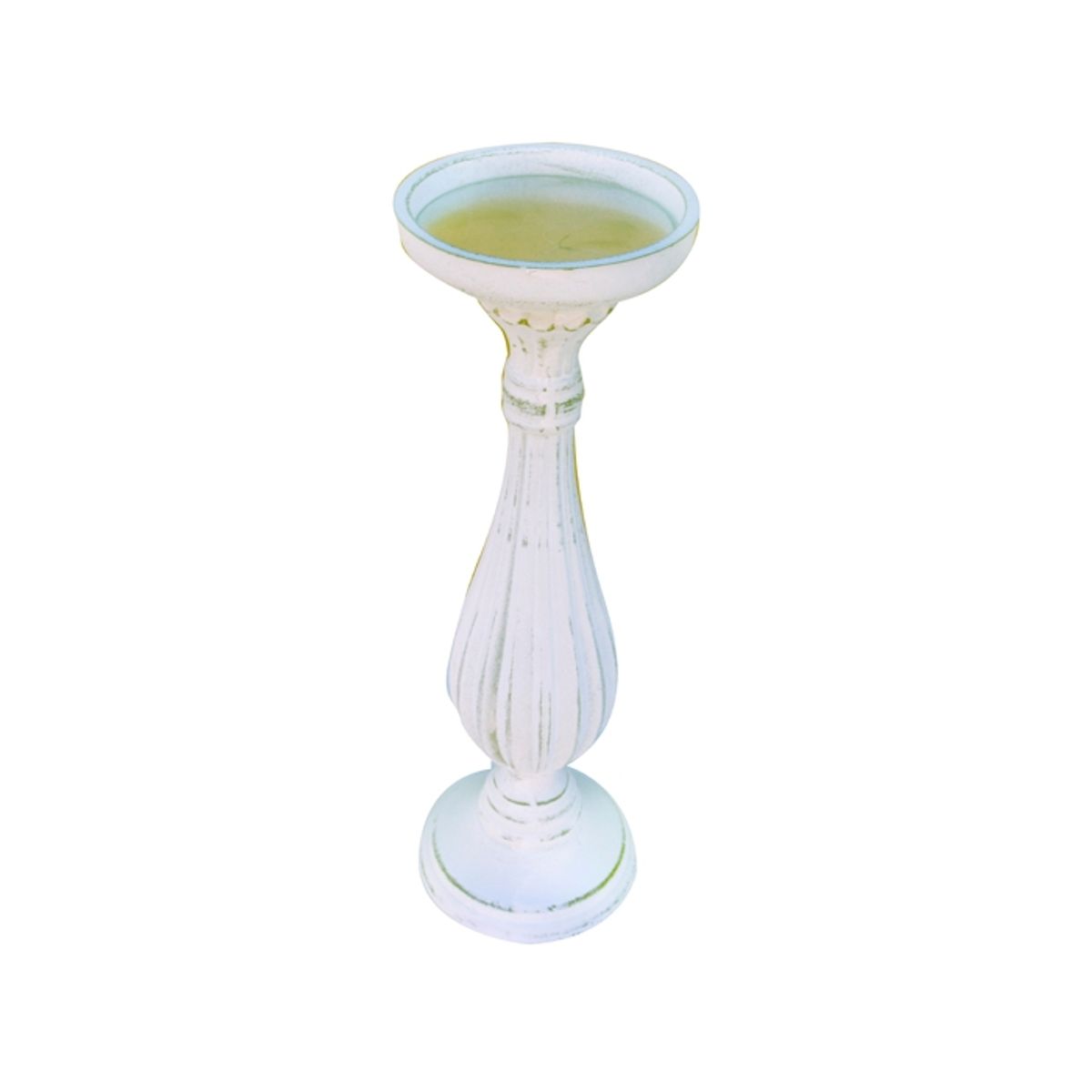 GENERICO - CANDELABRO WHITE CALVIN XL ( 10.5 x 10.5 x 33 cm)