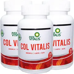 AURA VITALIS - 3 X COLON VITALIS 215MG 90 CAPSULAS