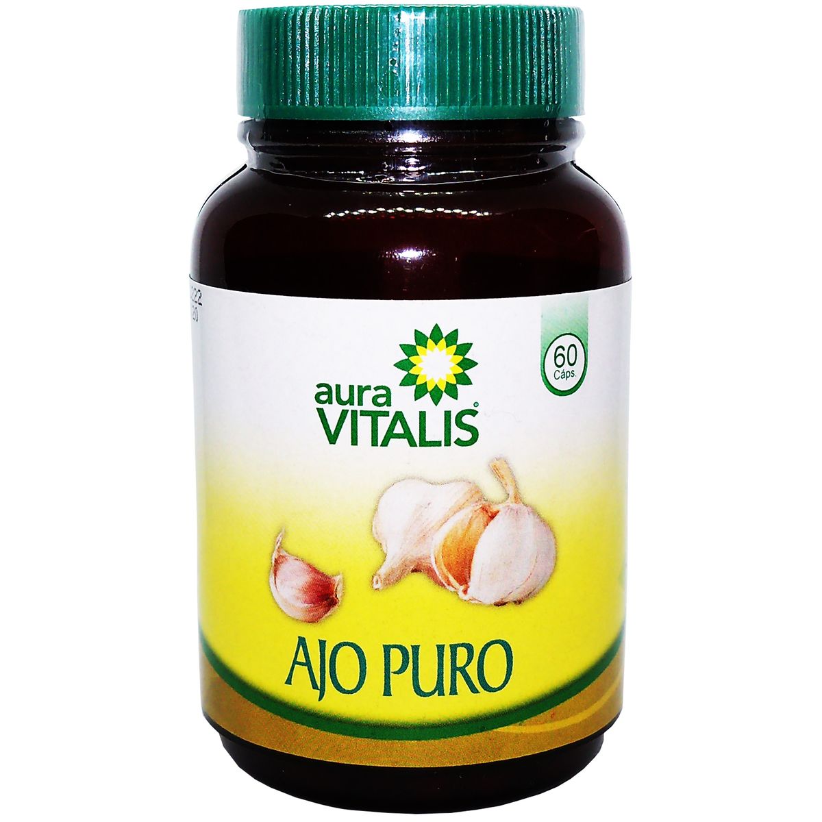 AURA VITALIS - 3 X AURA VITALIS AJO PURO 60 CAPSULAS - 297 MG